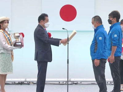 鹿県、種牛で内閣総理大臣賞