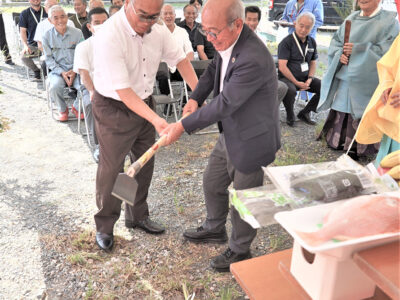 樟南二高女子寮が着工
