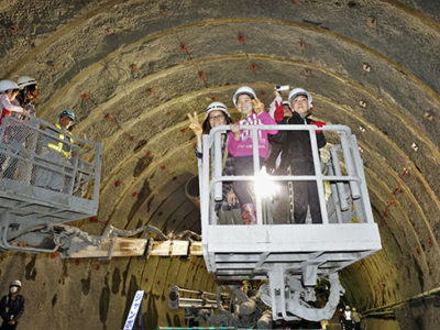 宮古崎トンネル見学ツアー
