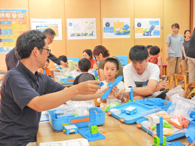 保育園でスティーム教育体験会