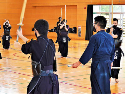 伊仙町で初の合同合宿