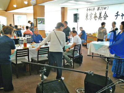 東京奄美会がチャリティーゴルフ会