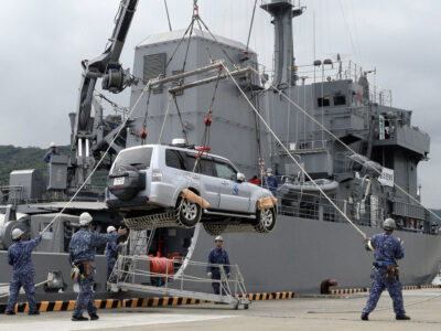 県総合防災訓練始まる