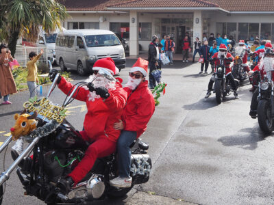 ハーレーサンタ、今年も現れる！