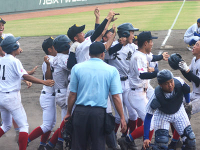 大島、初の頂点へ