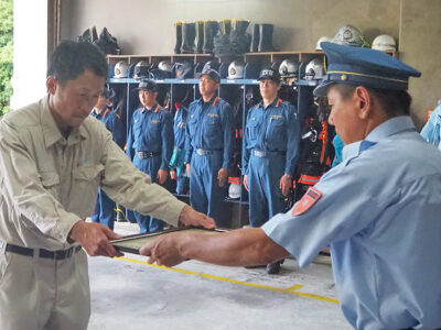 瀬戸内消防分署救急の日式典