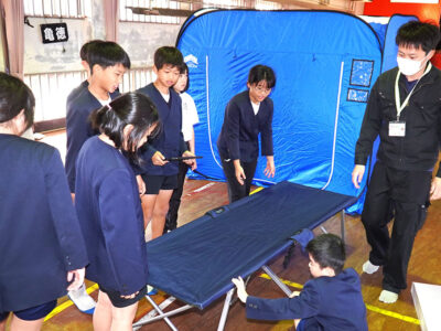 徳之島町　亀徳小で減災教育