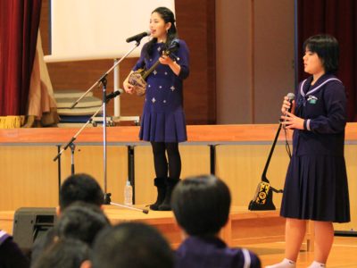 音楽鑑賞会に城南海さん