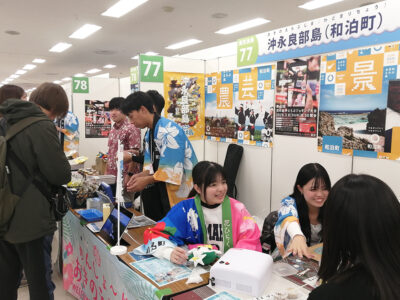 全国の島々の祭典に奄美群島から多くが出展