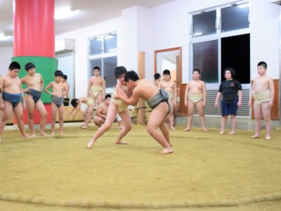 青森の道場、奄美に出稽古