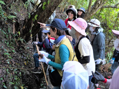 「カムィヤキの森散策」