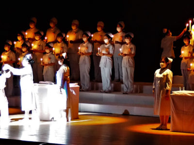 看護福祉専門学校「戴帽式」