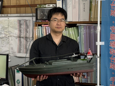 海上特攻兵器「震洋」模型を寄贈